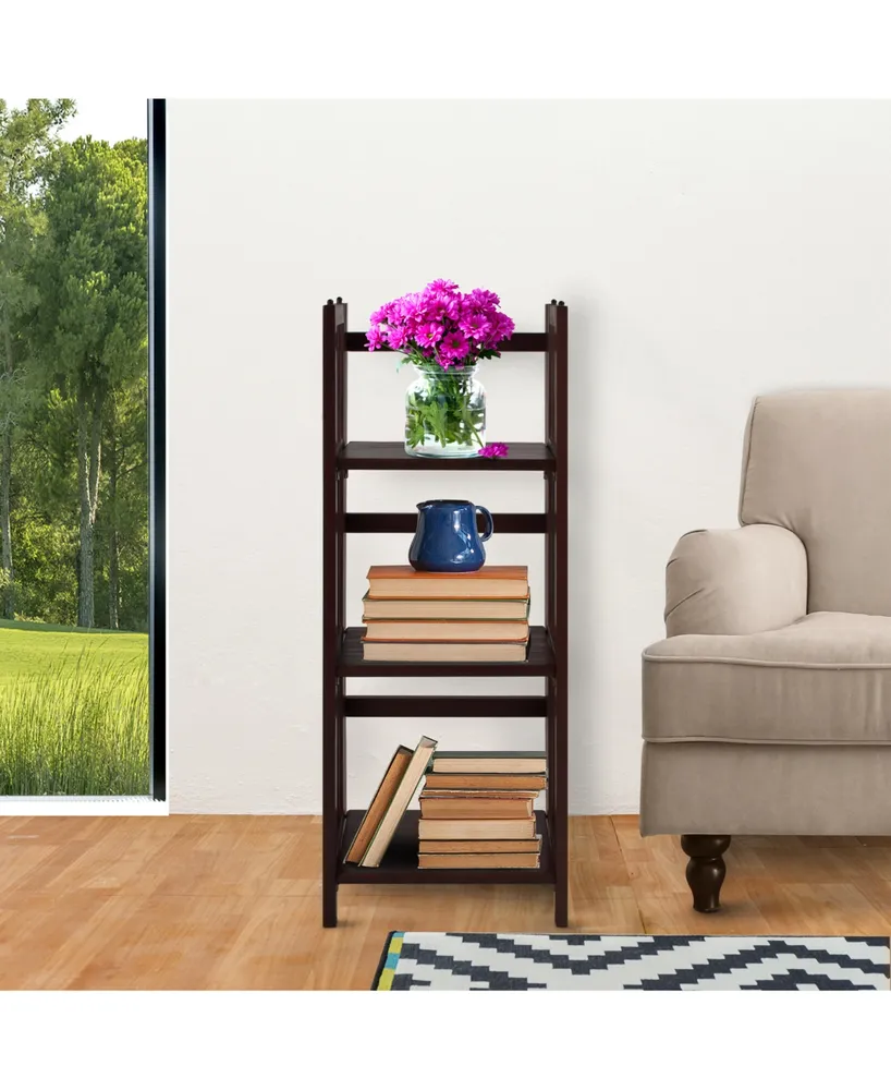 3 - Shelf Folding Bookcase 14" Wide