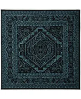 Safavieh Adirondack and Teal 6' x 6' Square Area Rug