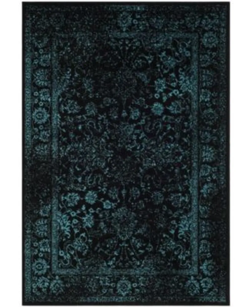 Safavieh Adirondack 109 Black Teal Area Rug Collection