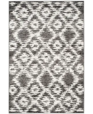 Safavieh Adirondack Ivory and Charcoal 4' x 6' Area Rug