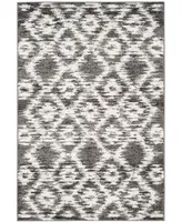 Safavieh Adirondack Ivory and Charcoal 4' x 6' Area Rug