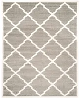 Safavieh Amherst AMT421 Dark Gray and Beige 8' x 10' Area Rug