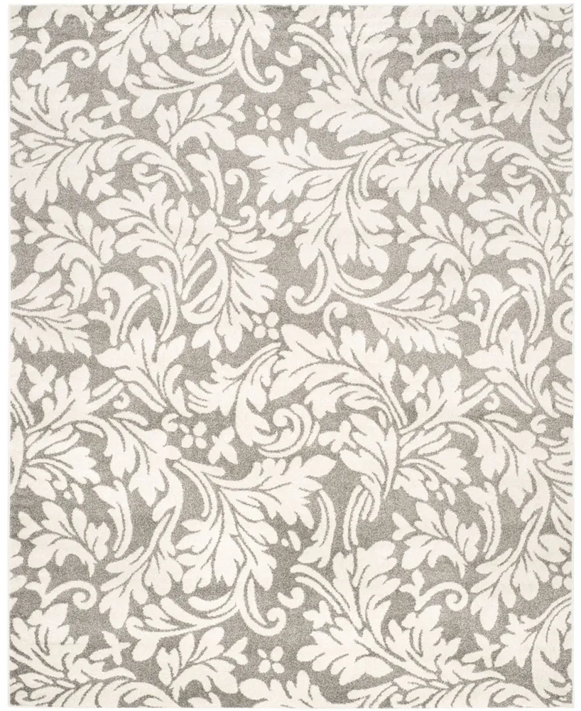 Safavieh Amherst AMT425 Dark Gray and Beige 8' x 10' Area Rug