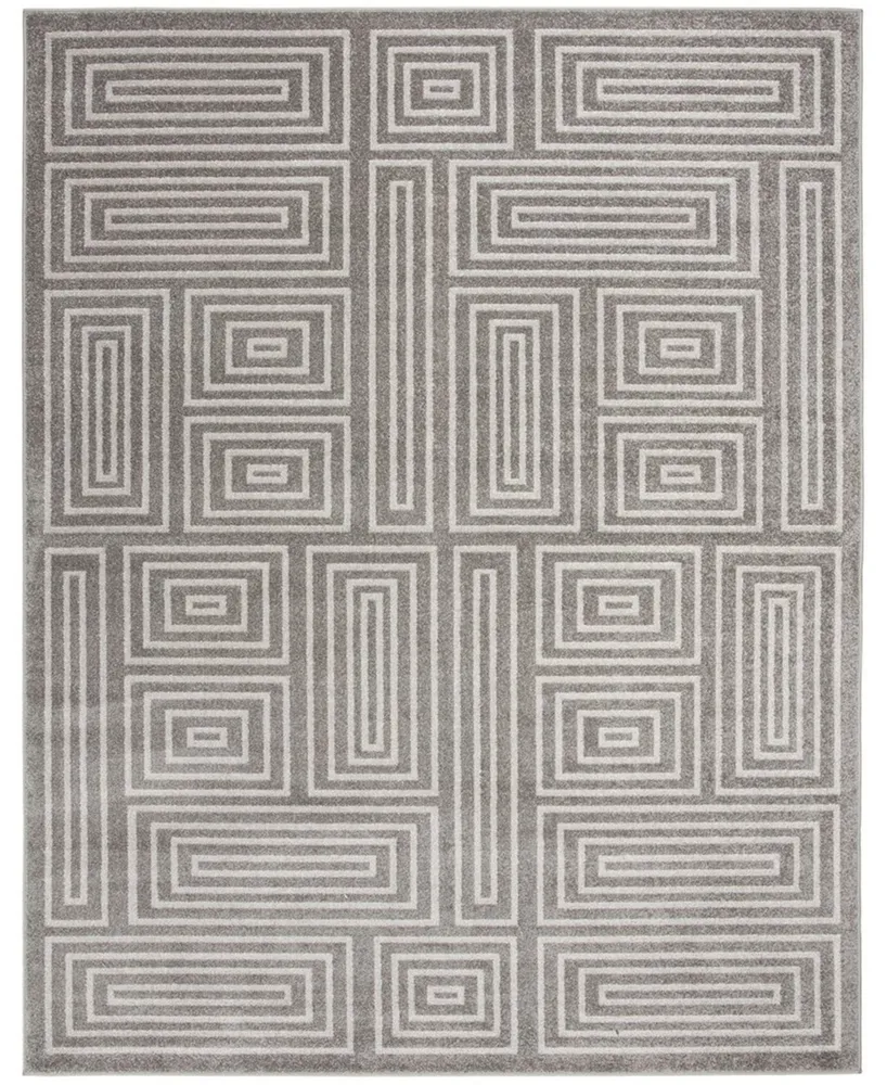 Safavieh Amherst AMT430 Gray and Ivory 8' x 10' Area Rug