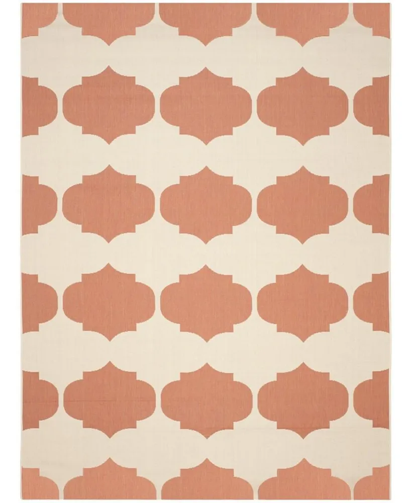 Safavieh Courtyard CY6162 Beige and Terracotta 8' x 11' Outdoor Area Rug