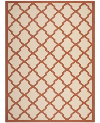 Safavieh Courtyard CY6903 Beige and Terracotta 8' x 11' Sisal Weave Outdoor Area Rug