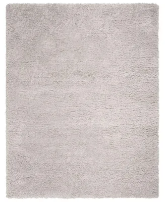 Safavieh Flokati FLK950 Silver 8' x 10' Area Rug