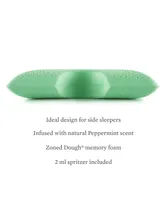 Z Shoulder Cutout Zoned Gel Dough Memory Foam Pillow, King