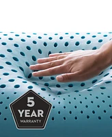 Malouf Z Shoulder Cutout Zoned Gel Dough Memory Foam Pillow, Queen
