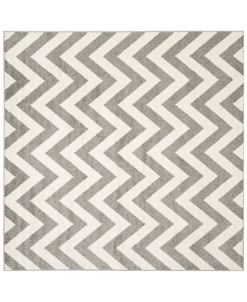 Safavieh Amherst AMT419 Dark Gray and Beige 9' x 9' Square Area Rug