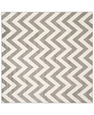 Safavieh Amherst AMT419 Dark Gray and Beige 9' x 9' Square Area Rug