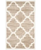 Safavieh Amherst AMT423 Wheat and Beige 2'6" x 4' Area Rug