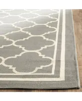 Safavieh Courtyard CY6918 Anthracite and Beige 9' x 12' Sisal Weave Outdoor Area Rug