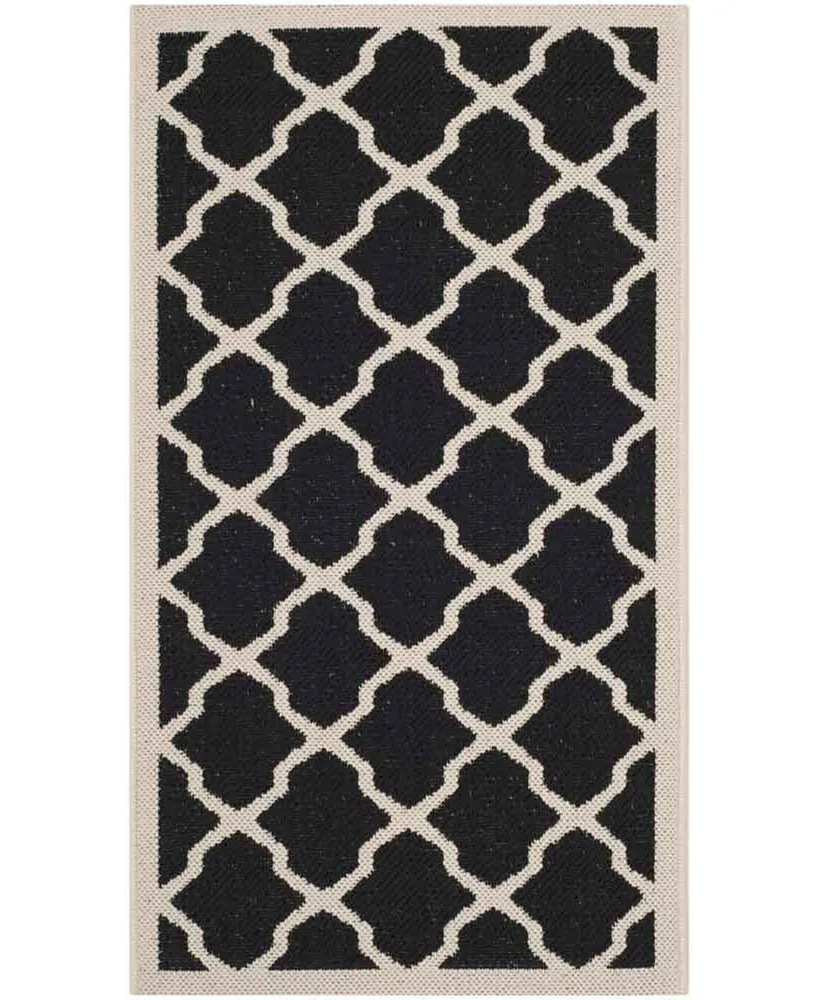 Safavieh Courtyard CY6903 and Beige 2'7" x 5' Sisal Weave Outdoor Area Rug