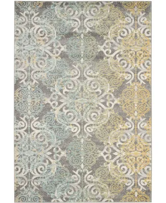 Safavieh Evoke EVK230 Gray and Ivory 10' x 14' Area Rug