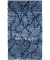 Safavieh Retro RET2144 Blue and Dark Blue 3' x 5' Area Rug