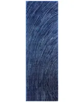 Medley 5468 Dark Blue 2'6" x 8' Runner Area Rug