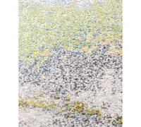 Bashian Medley 5574A Ivory/Grey 3'6" x 5'6" Area Rug