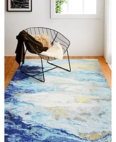 Bashian Medley 5667A Multi 2'6" x 8' Runner Area Rug