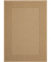 Safavieh Courtyard CY7987 Natural and Gold 6'7" x 9'6" Outdoor Area Rug