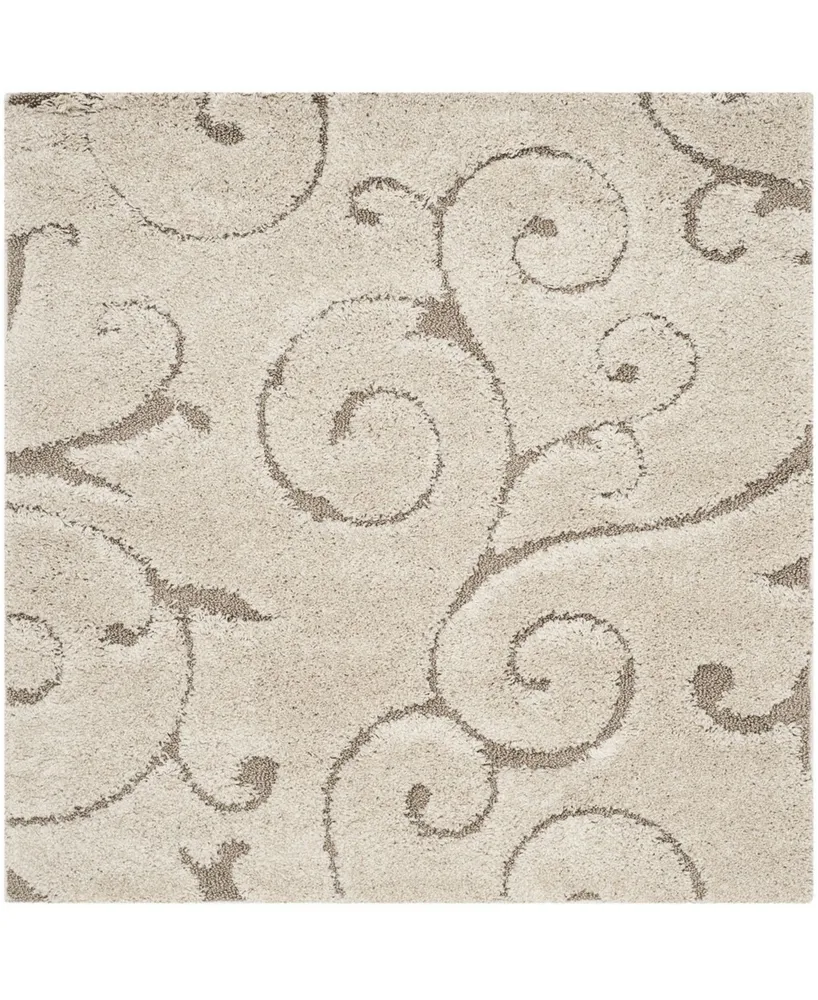 Safavieh Florida Shag SG455 9' x 9' Square Area Rug