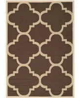 Safavieh Courtyard CY6243 Dark Brown 8' x 11' Sisal Weave Outdoor Area Rug