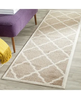 Safavieh Amherst AMT421 Wheat and Beige 2'3" x 11' Runner Area Rug