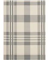 Safavieh Courtyard CY6201 Gray and Bone 6'7" x 9'6" Outdoor Area Rug