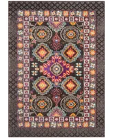 Safavieh Monaco MNC240 Brown and Multi 3' x 5' Area Rug