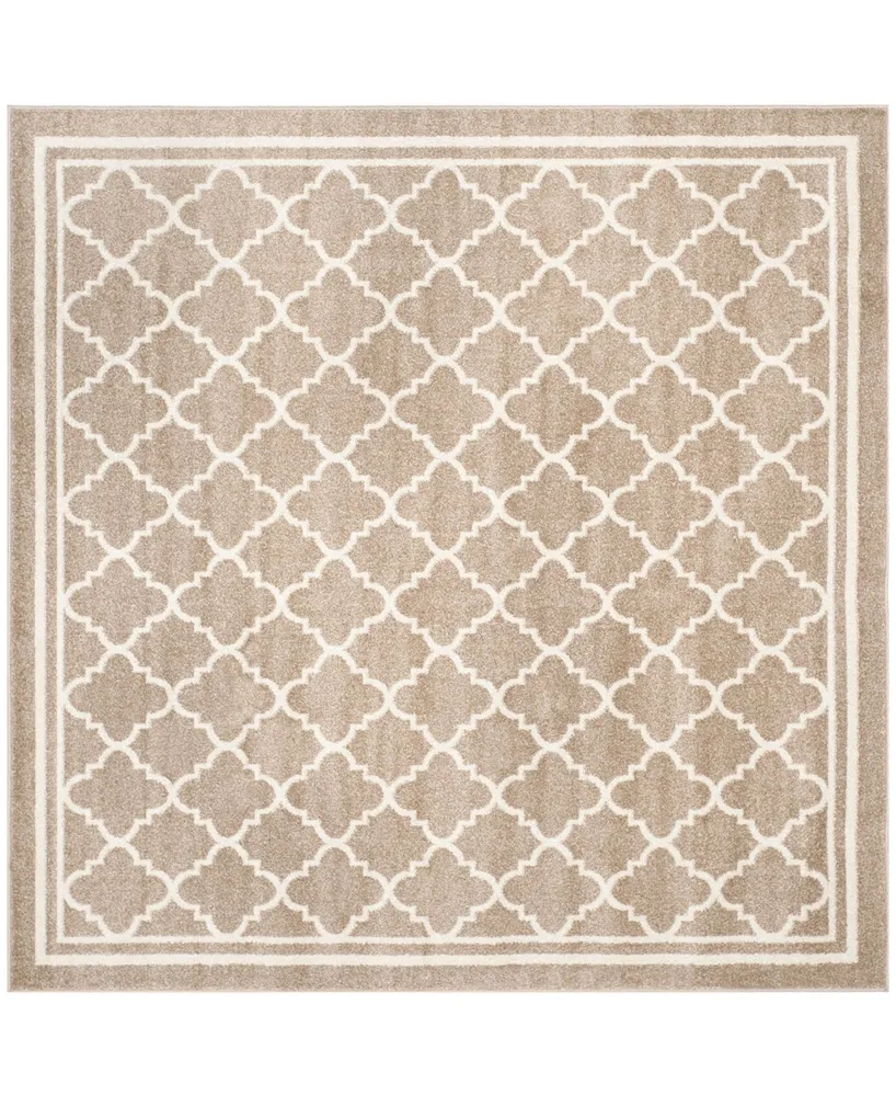 Safavieh Amherst AMT422 Wheat and Beige 9' x 9' Square Area Rug