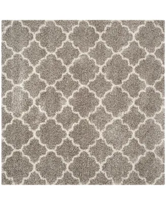 Safavieh Hudson SGH282 Gray and Ivory 5' x 5' Square Area Rug