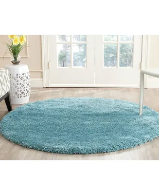 Safavieh Florida Shag SG180 3' x Round Area Rug