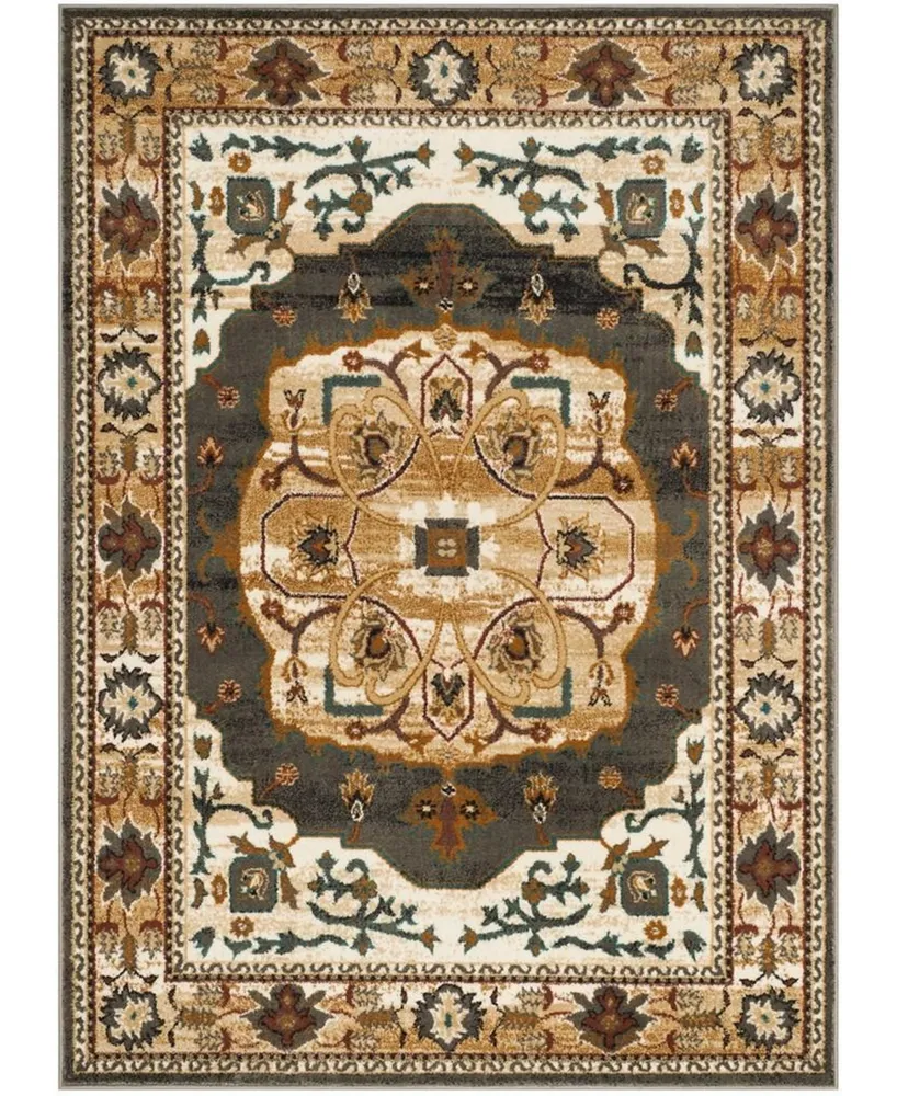 Safavieh Summit SMT294 Gray and Ivory 4' x 6' Area Rug