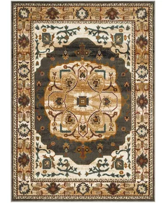 Safavieh Summit SMT294 Gray and Ivory 4' x 6' Area Rug