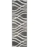 Safavieh Adirondack Ivory and Charcoal 2'6" x 12' Runner Area Rug