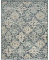 Safavieh Evoke EVK274 Light Blue and Ivory 12' x 18' Area Rug