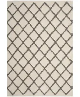 Safavieh Adriana Shag ARG780 Cream and Grey 2'3" x 8' Runner Area Rug