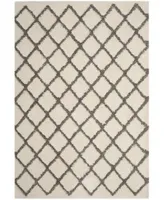 Safavieh Adriana Shag Arg780 Cream Grey Area Rug Collection