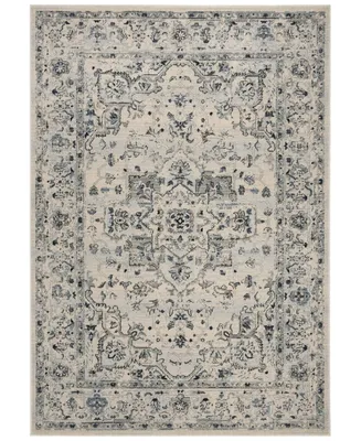 Safavieh Charleston CHL411 Ivory and Light Blue 4' x 6' Area Rug