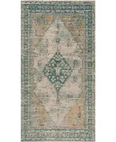 Safavieh Classic Vintage CLV113 Aqua 4' x 6' Area Rug