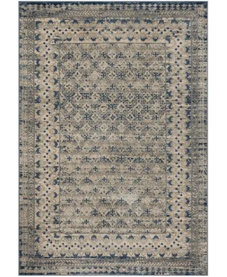 Safavieh Brentwood BNT899 Light Gray and Blue 3' x 5' Area Rug