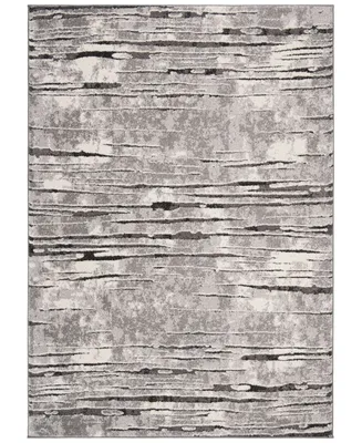 Safavieh Spirit SPR124 Gray and Dark Gray 4' x 6' Area Rug