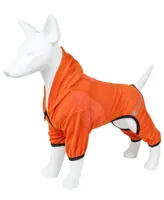 Pet Life Active 'Pawsterity' Performance Two Toned Full Bodied Hoodie