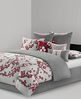 N Natori Cherry Blossom 3-Pc. Comforter Set