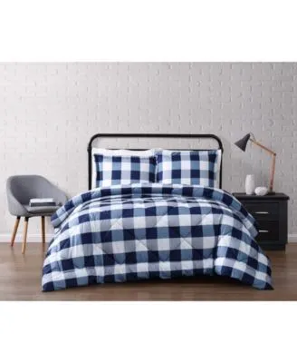 Truly Soft Everyday Buffalo Plaid Comforter Sets