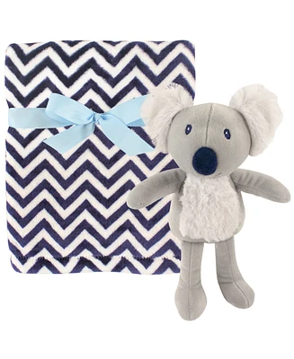 Hudson Baby Plush Blanket and Toy, One Size