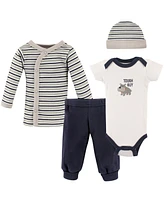 Luvable Friends Baby Boys Cotton Preemie Layette Set, Arrows,