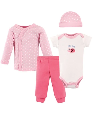 Luvable Friends Baby Girls Cotton Preemie Layette Set Lady,