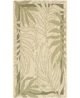 Safavieh Courtyard CY7836 Cream and Green 2' x 3'7" Outdoor Area Rug