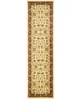 Safavieh Lyndhurst LNH215 Ivory and Red 2'3" x 6' Runner Area Rug